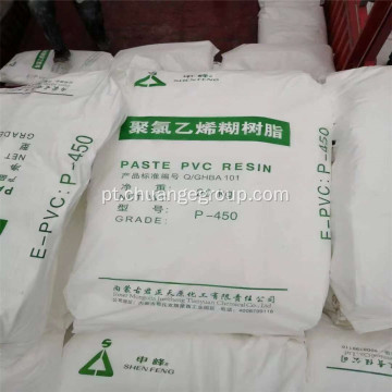 Junzheng PVC pasta de resina emulsão p450 p440